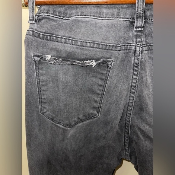 KanCan Jeans || Dark Grey • Style #KC7266GD •Ripped Distressed Ankles size 13/30 - Picture 10 of 12